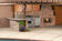 Load image into Gallery viewer, Majestic Villawood 36 inch Traditional Outdoor Wood Burning Fireplace with herringbone brick refractory and stainless steel mesh curtain screens