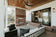 Load image into Gallery viewer, Majestic Villawood 42 inch Traditional Outdoor Wood Burning Fireplace with herringbone brick refractory interior and stainless steel mesh curtain screens