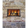 Load image into Gallery viewer, Majestic Villawood 42 inch Traditional Outdoor Wood Burning Fireplace with traditional brick refractory interior and stainless steel mesh curtain screens
