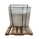 Load image into Gallery viewer, MC Refractory 40 x 40 fireplace panel with herringbone brick pattern 1.5 inch thick for firebox replacement