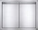 Load image into Gallery viewer, Napoleon 30x24 inch double stainless steel doors for outdoor kitchen storage with soft closing hardware and anodized aluminum handles