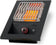 Load image into Gallery viewer, Angled view of Napoleon 700 Series SIZZLE ZONE burner with glowing infrared heating element, stainless steel cooking grid and illuminated control knob