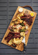 Load image into Gallery viewer, Napoleon Acacia Wood Charcuterie Board with Leather Handle and 3 Ceramic Ramekins for Serving Appetizers and Snacks