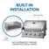 Load image into Gallery viewer, Napoleon Built-In 500 Series 32-inch Grill Head with stainless steel construction and four burners for outdoor kitchen installation
