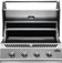 Load image into Gallery viewer, Napoleon Built-In 500 Series 32-inch Grill Head with stainless steel construction and four burners for outdoor kitchen installation