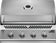 Load image into Gallery viewer, Napoleon Built-In 500 Series 32-inch Grill Head with stainless steel construction and four burners for outdoor kitchen installation