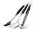 Load image into Gallery viewer, Napoleon Executive 3 Piece BBQ Toolset with Cast Stainless Steel Spatula, Locking Tongs, and Silicone Basting Brush with Bottle Opener