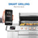 Load image into Gallery viewer, Napoleon Prestige PRO 665 Elite connected grilling system displaying real-time flame alerts on a smartphone