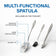 Load image into Gallery viewer, Napoleon PRO Stainless Steel 3 Piece BBQ Toolset with Spatula, Locking Tongs, and Silicone Basting Brush