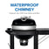 Load image into Gallery viewer, Napoleon Professional 22-Inch Charcoal Kettle Grill with Cart – Premium charcoal BBQ with modular storage and rotisserie-ready design