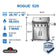 Load image into Gallery viewer, Napoleon Rogue 525 grill with specifications and dimensions on a white background