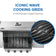 Load image into Gallery viewer, Napoleon Rogue 525 stainless steel gas grill with 4 burners with Iconic Wave cooking grids and close-up detail on a white background