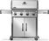 Load image into Gallery viewer, Napoleon Rogue 525 stainless steel gas grill with 4 burners and spacious cooking area