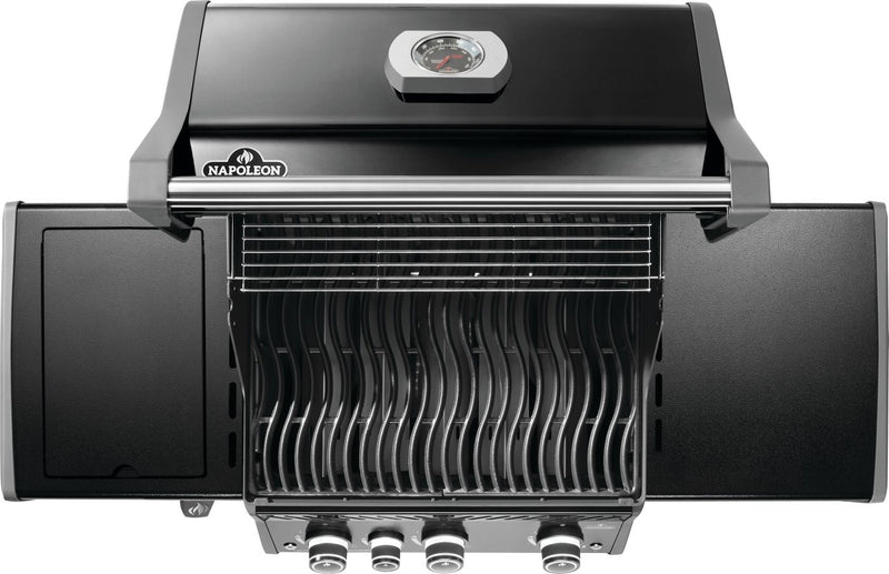 Load image into Gallery viewer, Napoleon Rogue PRO 425 SIB Black 4-Burner Gas Grill with Infrared Side Burner