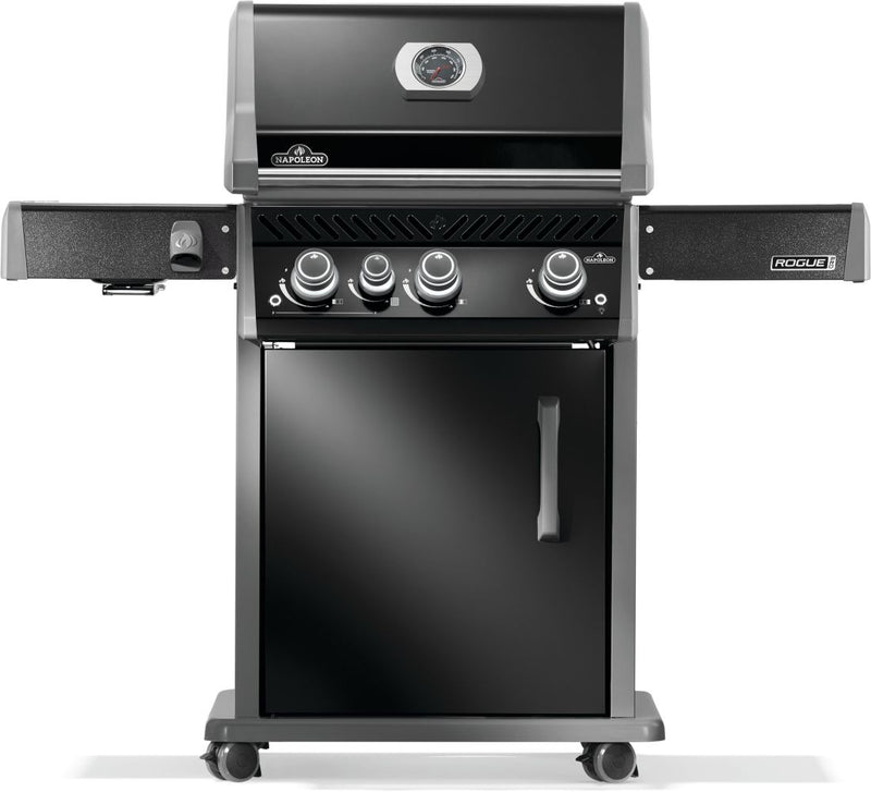Load image into Gallery viewer, Napoleon Rogue PRO 425 SIB Black 4-Burner Gas Grill with Infrared Side Burner