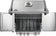 Load image into Gallery viewer, Napoleon Rogue® PRO 425 Stainless Steel Gas Grill with Infrared Side Burner and 4 Burners