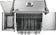 Load image into Gallery viewer, Napoleon Rogue® PRO 425 Stainless Steel Gas Grill with Infrared Side Burner and 4 Burners with open lid on a white background
