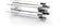 Load image into Gallery viewer, Napoleon Rotisserie Shish Kebab Skewer Set with 6 chrome skewers and 2 rotisserie plates