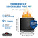Load image into Gallery viewer, Napoleon Timberwolf 18-inch matte black fire pit dimensions showing 18-inch diameter, 17.5-inch height, and 26.5-pound weight