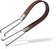 Load image into Gallery viewer, Napoleon Timberwolf fire pit removable carry handle with brown grip and stainless steel hooks