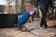 Load image into Gallery viewer, Napoleon TravelQ 285X Blue Portable Gas Grill with Scissor Cart and 2 Burners