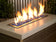 Load image into Gallery viewer, Outdoor fire pit filled with 1/2 inch Cobalt Fire Glass producing vibrant flames and elegant decorative appeal