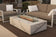 Load image into Gallery viewer, Planika Cabo Fire Table Daze installed on a luxury outdoor patio with decorative flames