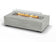 Load image into Gallery viewer, Front view of Planika Cabo Fire Table Kreta freestanding bioethanol fire table with BEV® technology
