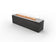 Load image into Gallery viewer, Front view of Planika Cabo Laurent freestanding bioethanol fireplace with BEV® technology