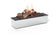 Load image into Gallery viewer, Front view of Planika FLA4 39” Logs Bioethanol Burner with decorative logs