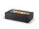 Load image into Gallery viewer, Front view of Planika Galaxy Laurent Table automatic outdoor gas fire table with Dekton Laurent marble finish