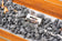 Load image into Gallery viewer, Close-up of Planika Galio Corten Manual outdoor gas fireplace
