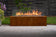 Load image into Gallery viewer, Planika Galio Corten Manual outdoor gas fireplace with corten steel housing
