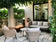 Load image into Gallery viewer, Planika Galio Corten freestanding outdoor gas fireplace installed on a modern patio