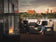 Load image into Gallery viewer, Planika Lighthouse gas patio heater in modern outdoor patio setting with warm flame ambiance