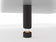 Load image into Gallery viewer, Front view of Planika Pillar modern suspended bioethanol fireplace with Comet BEV® burner
