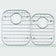 Load image into Gallery viewer, MSI Surfaces Double Bowl Sink 60/40 - 3120S