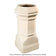 Load image into Gallery viewer, Superior Clay Corporation grey limestone glaze chimney pot with a natural stone-inspired decorative finish