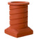 Load image into Gallery viewer, Superior Hanover clay chimney pot with a traditional decorative design for masonry chimneys