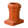 Load image into Gallery viewer, Superior Mini Edwardian clay chimney pot with a compact traditional decorative design for masonry chimneys