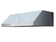 Load image into Gallery viewer, TrueFlame 36-Inch Stainless Steel Outdoor Rated 1000 CFM Vent Hood with dual halogen lights, variable fan speed, and durable 304 stainless steel construction.