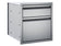 Load image into Gallery viewer, Twin Eagles 19-inch stainless steel double access drawer with soft-close and full-extension glides for outdoor kitchen