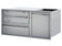 Load image into Gallery viewer, Twin Eagles 42-inch built-in outdoor warming drawer with utility drawer and roll-out trash propane bin stainless steel