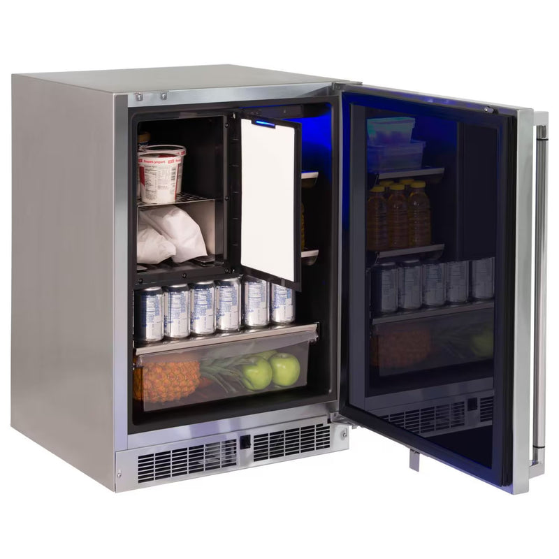 Load image into Gallery viewer, Lynx 24-Inch 4.9 Cu. Ft. Right Hinge Outdoor Rated Compact Refrigerator With Freezer
