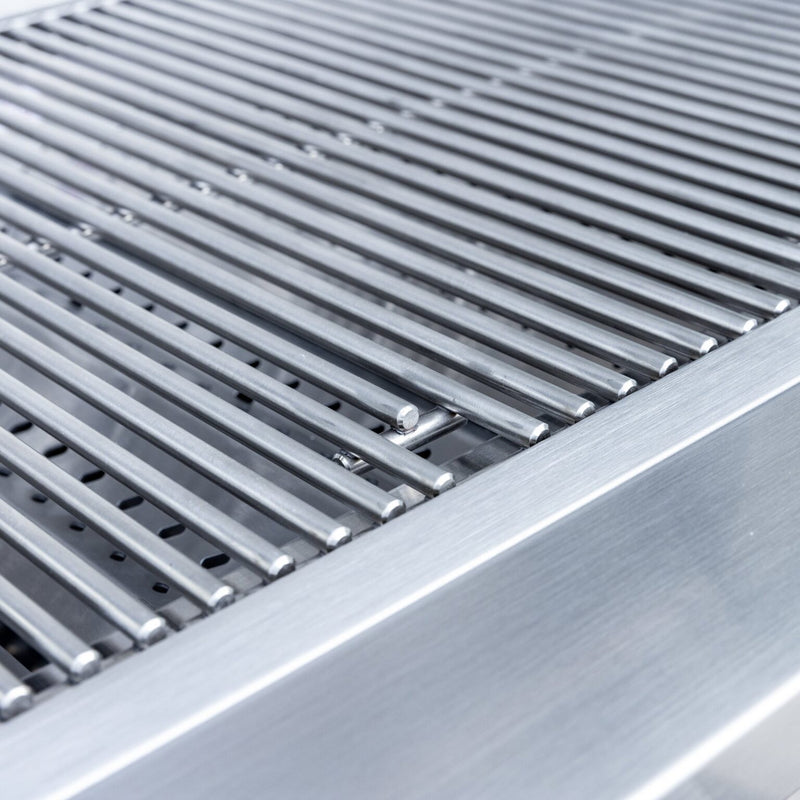 Load image into Gallery viewer, Summerset Sizzler 32″ Built-in Grill – Front view showing stainless steel construction, burner controls, and grilling surface
