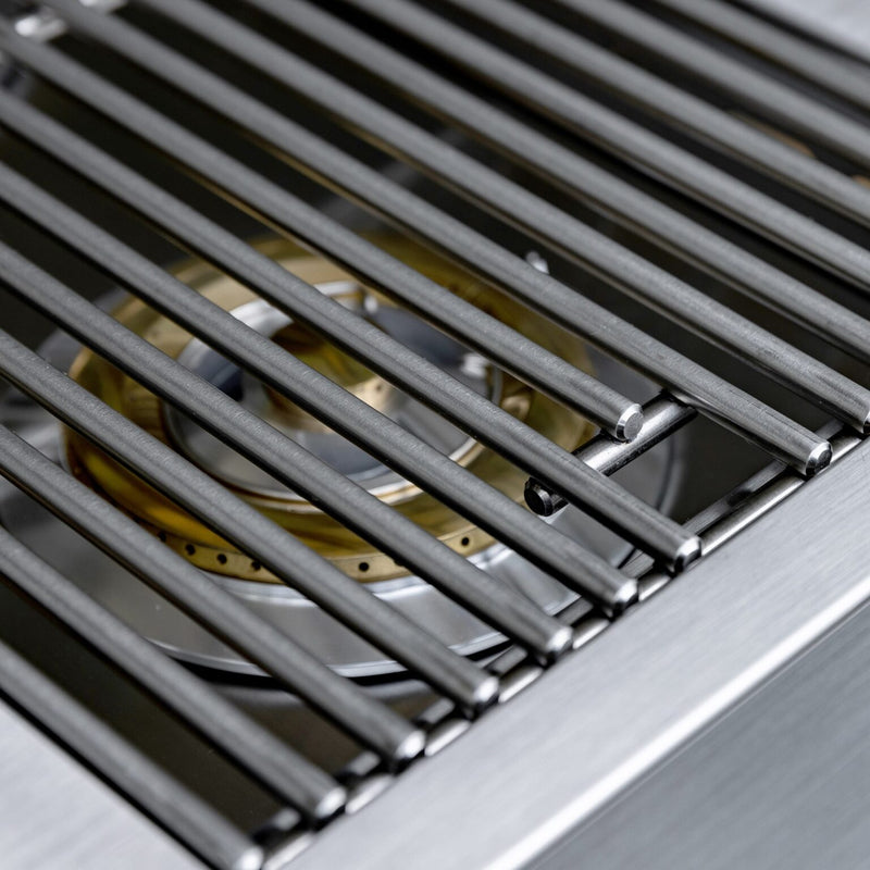 Load image into Gallery viewer, Summerset Pro Double Side Burner – Commercial-grade stainless steel outdoor burner with dual 12,000 BTU burners and LED lighting
