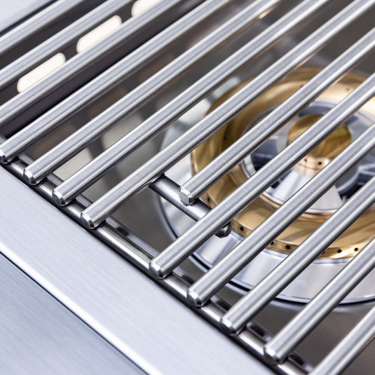 Summerset Double Side Burner – Stainless Steel, LED Lights, Dual Burners, Built-In Outdoor Cooking Unit