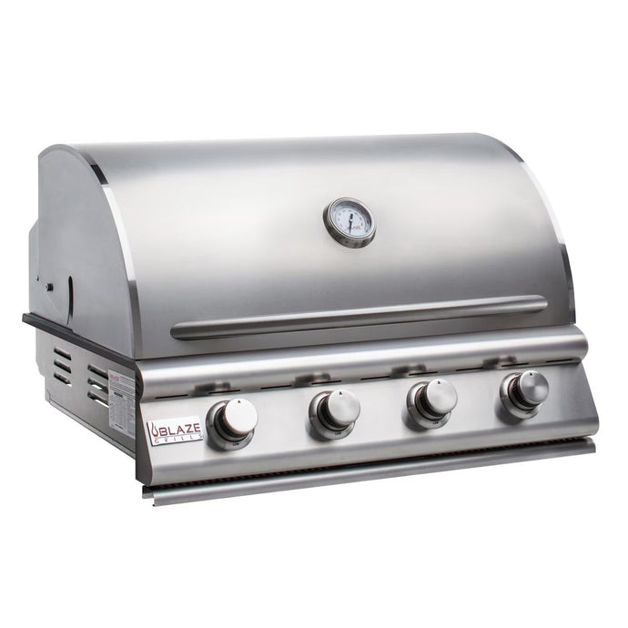 Blaze Prelude LBM 32-Inch 4-Burner Built-In Gas Grill