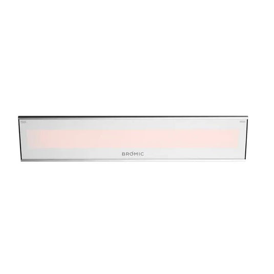 Bromic Platinum Smart-Heat White Electric Heater - 3400W