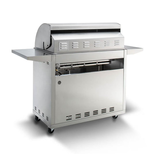 Blaze Premium LTE Marine Grade 32-Inch 4-Burner Gas Grill w/ Rear Infrared Burner & Grill Lights